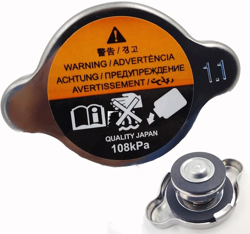 Tampa do radiador LOBIUTIYA 21430-1P111 108 kPa para Nissan Frontier, Pathfinder, Xterra, Infiniti Q45 e Toyota Land Cruiser – 1 unidade