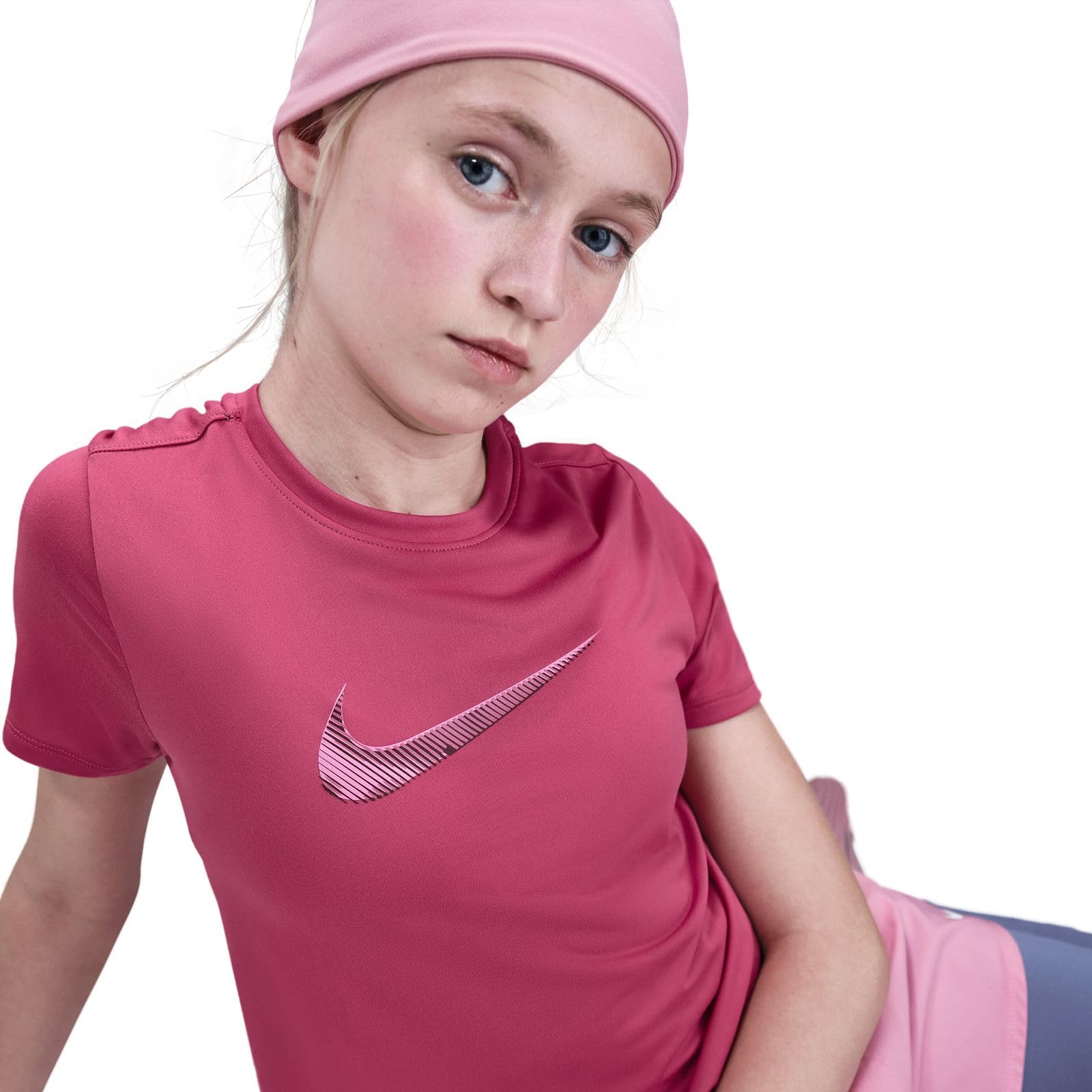 NIKE Koszulka z krótkim rękawem Dziewczynki Nike One Classic Kurzarmoberteil Für Mädchen