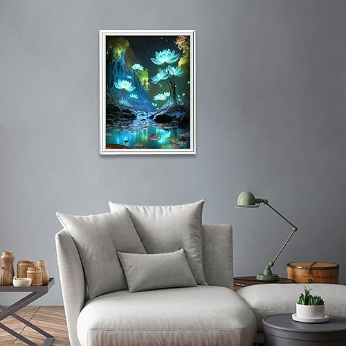 Miniatura 7 de WZHHDM Pintura de diamantes, kits de arte de diamantes 5D para adultos principiantes, bordado completo de punto de cruz, pinturas de diamantes de