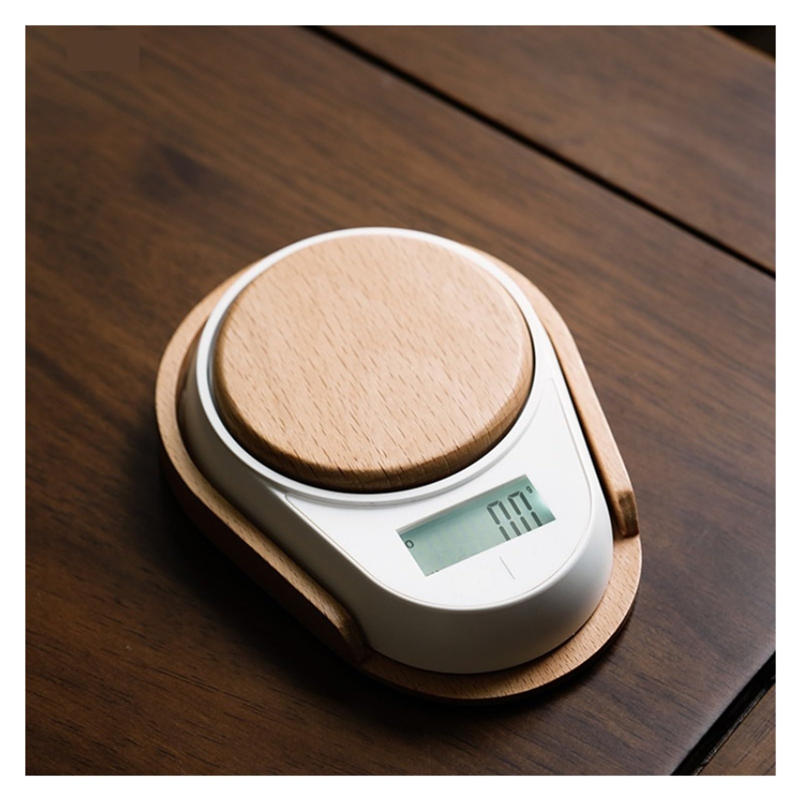 Minibalanzas Electrónicas De Alta Precisión Balanzas Pequeñas Cocina Medición Precisa Esfuerzo(E (Style1 with Tray))