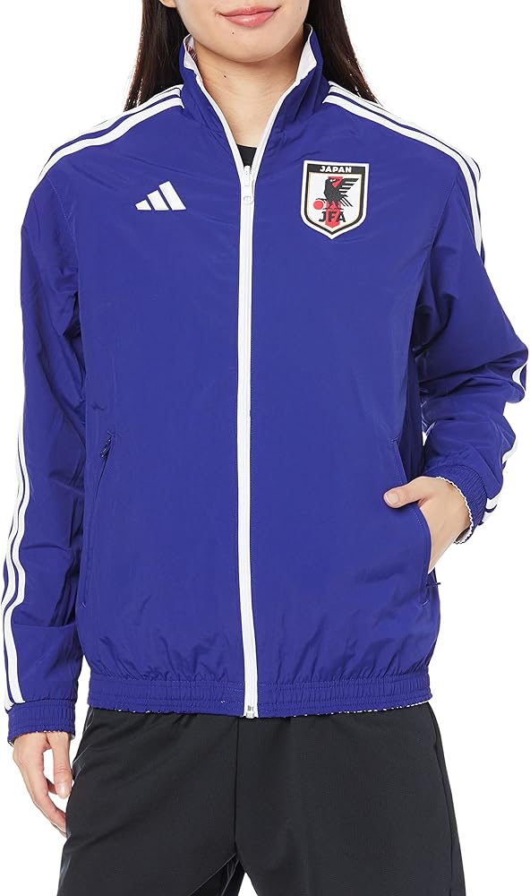 【サッカー／日本代表】タグ付き アンセム ジャケット ジャージ ウェア (L) サッカー／日本代表】タグ付き アンセム ジャケット ジャージ ウェア (L)