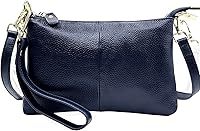 Vista 1 de Beurlike Cartera de cuero para mujer, bolso cruzado pequeño para teléfono