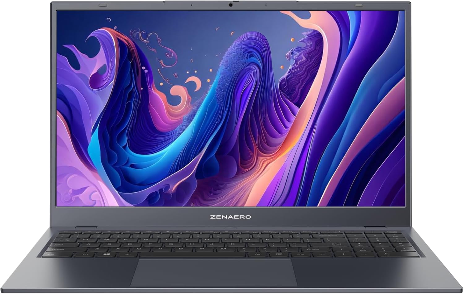15.6" Laptop 16GB RAM, 1TB NVMe SSD, 12th Gen Alder Lake-N100 (4C/4T, up to 3.4GHz) FHD IPS Display (1080P)/Full-Function Type-C/Gigabit Ethernet/BT5.0/Win11 Pro Notebook Computer