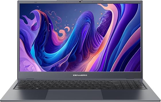 15.6" Laptop 16GB RAM, 1TB NVMe SSD, 12th Gen Alder Lake-N100 4C/4T, up to 3.4GHz FHD IPS Display 1080P/Full-Function Type-C/Gigabit Ethernet/BT5.0/Win11 Pro Notebook Computer