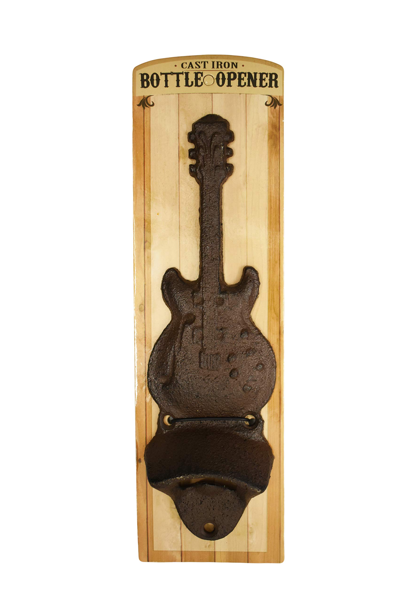 Décapsuleur guitare fixe mural pour ne plus chercher votre ouvre-boîte
