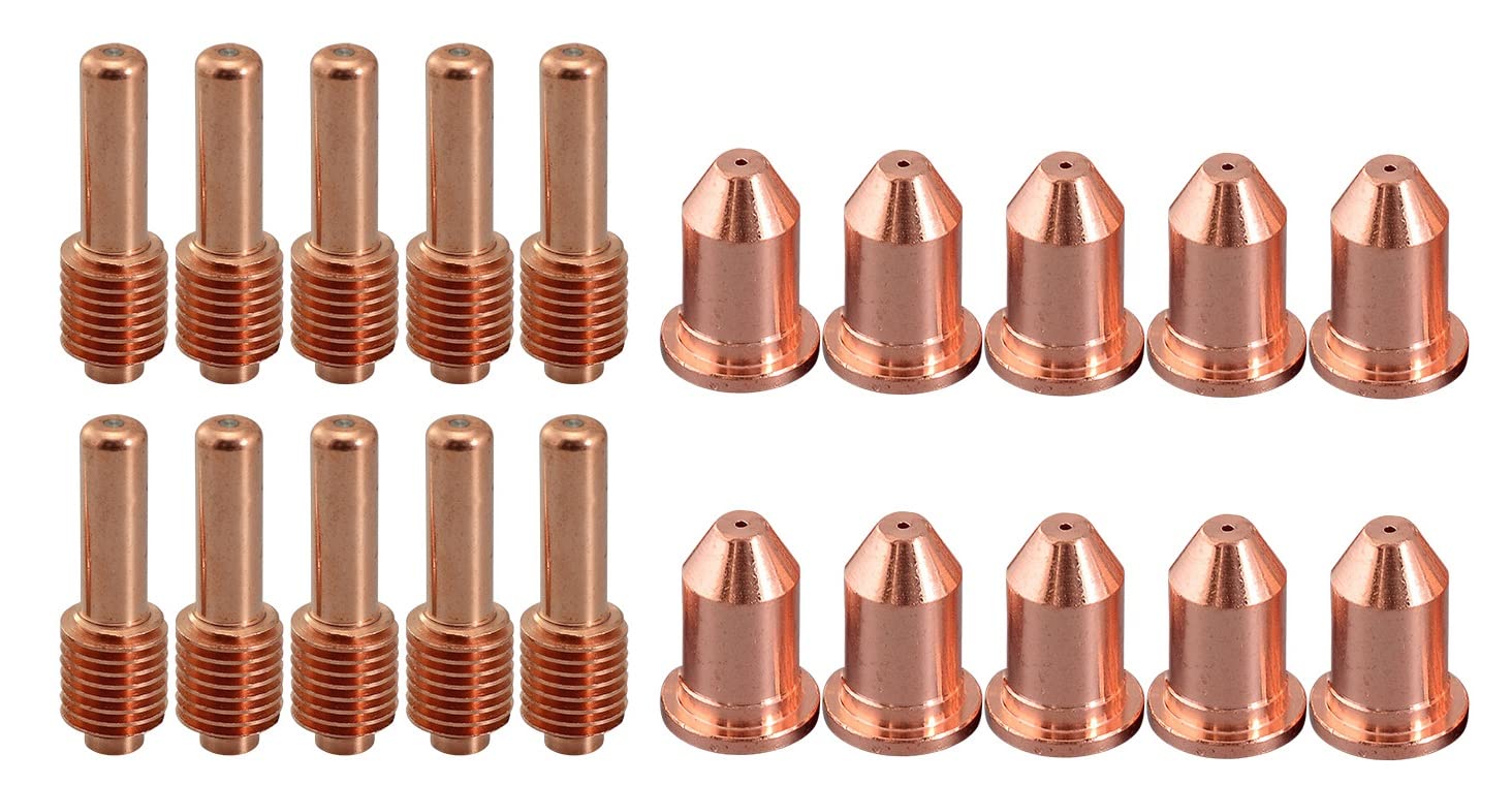Buse plasma 192052 et électrode 192048 pour torche ICE-55C | Pièces de rechange découpeur 40A