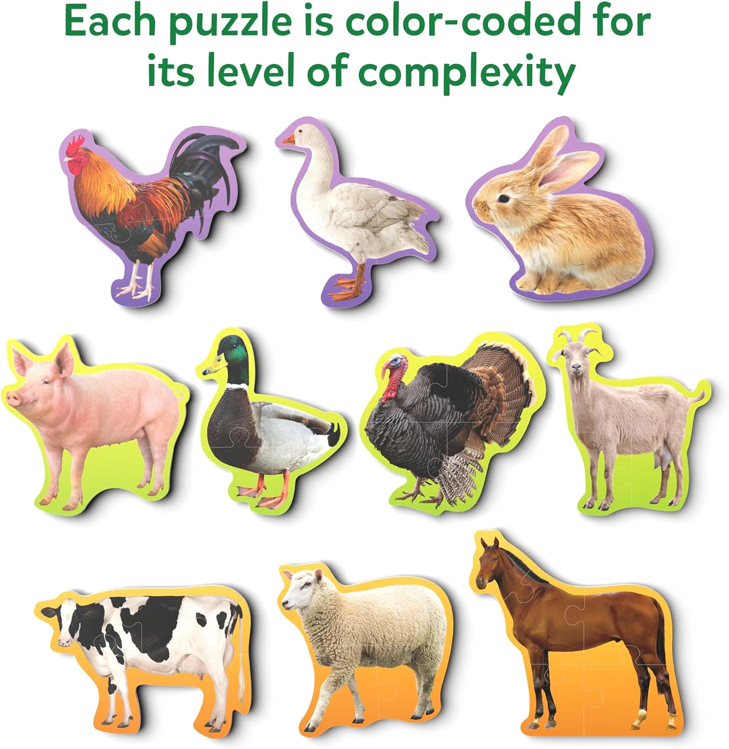 Skillmatics Step by Step Puzzles - 40 Piece Jigsaw & Toddler Puzzle, Easter Basket Stuffers, Montessori Educational Toy for Boys & Girls, Travel Friendly, Gifts for Kids Ages 3, 4, 5 & Up
