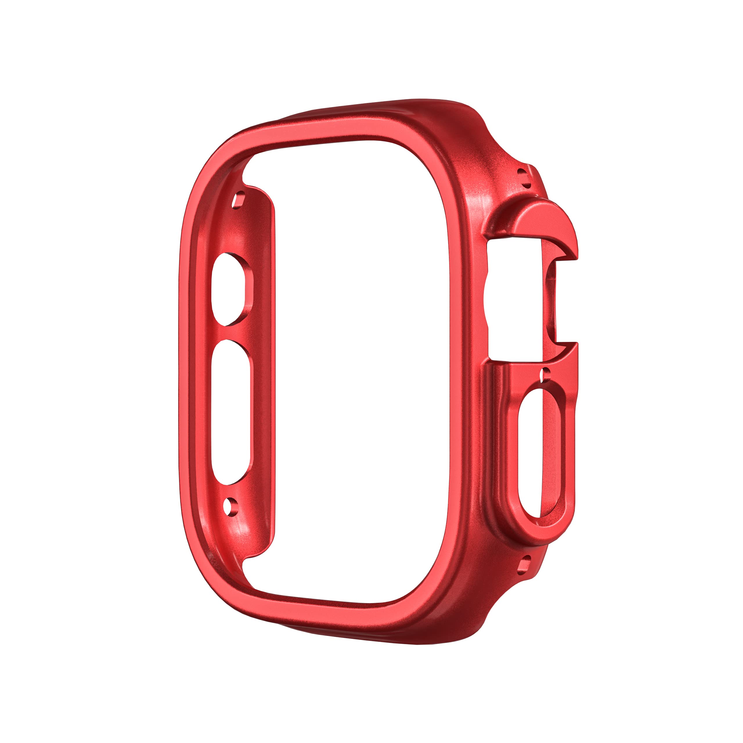 OBOE Bumper Case Compatible with Apple Watch iWatch Ultra 49mm Shockproof Thin Bumper Cover (Red)-image-28