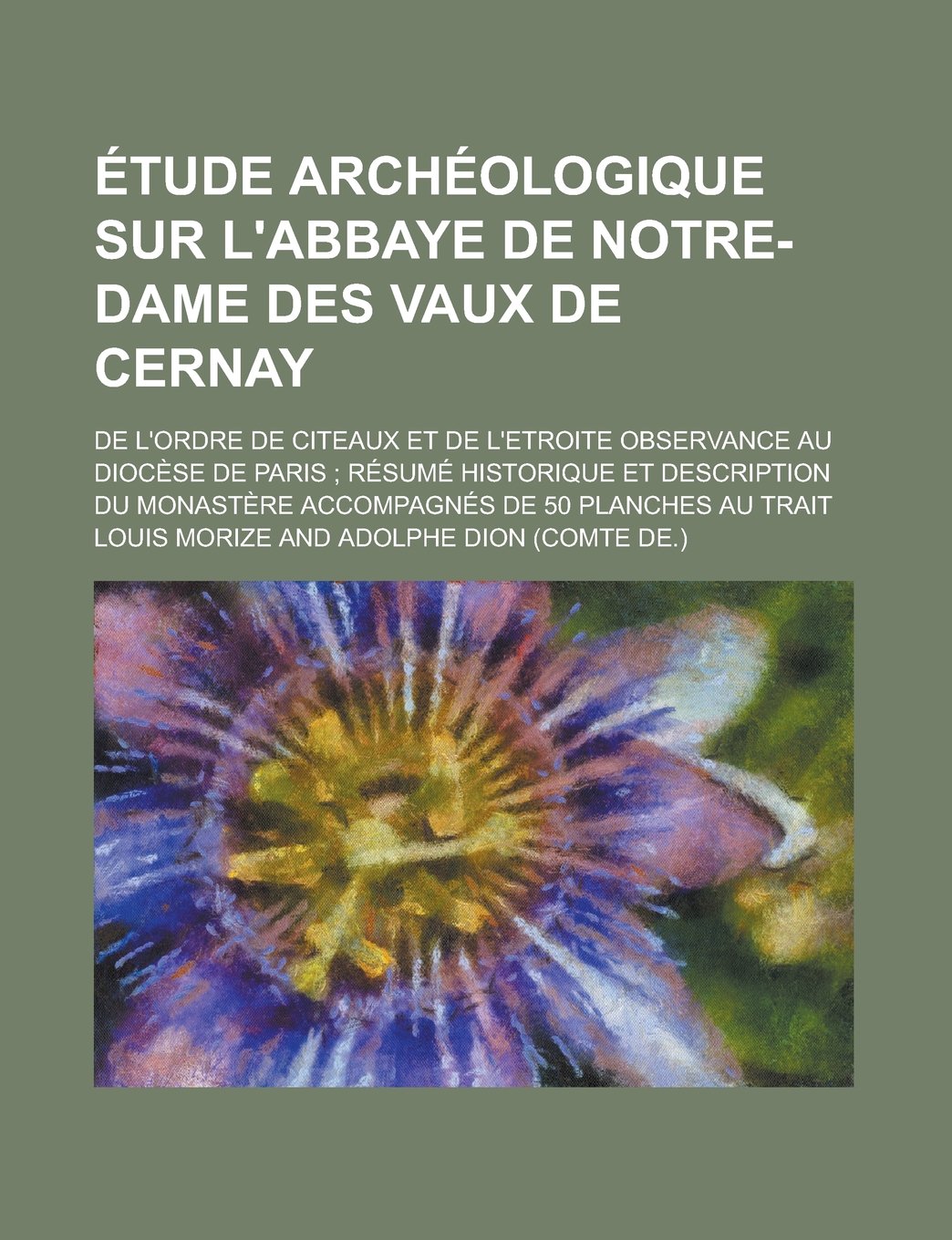 Etude Archeologique Sur L'Abbaye de Notre-Dame Des Vaux de Cernay; de L'Ordre de Citeaux Et de L'Etroite Observance Au Diocese de Paris; Resume Histor