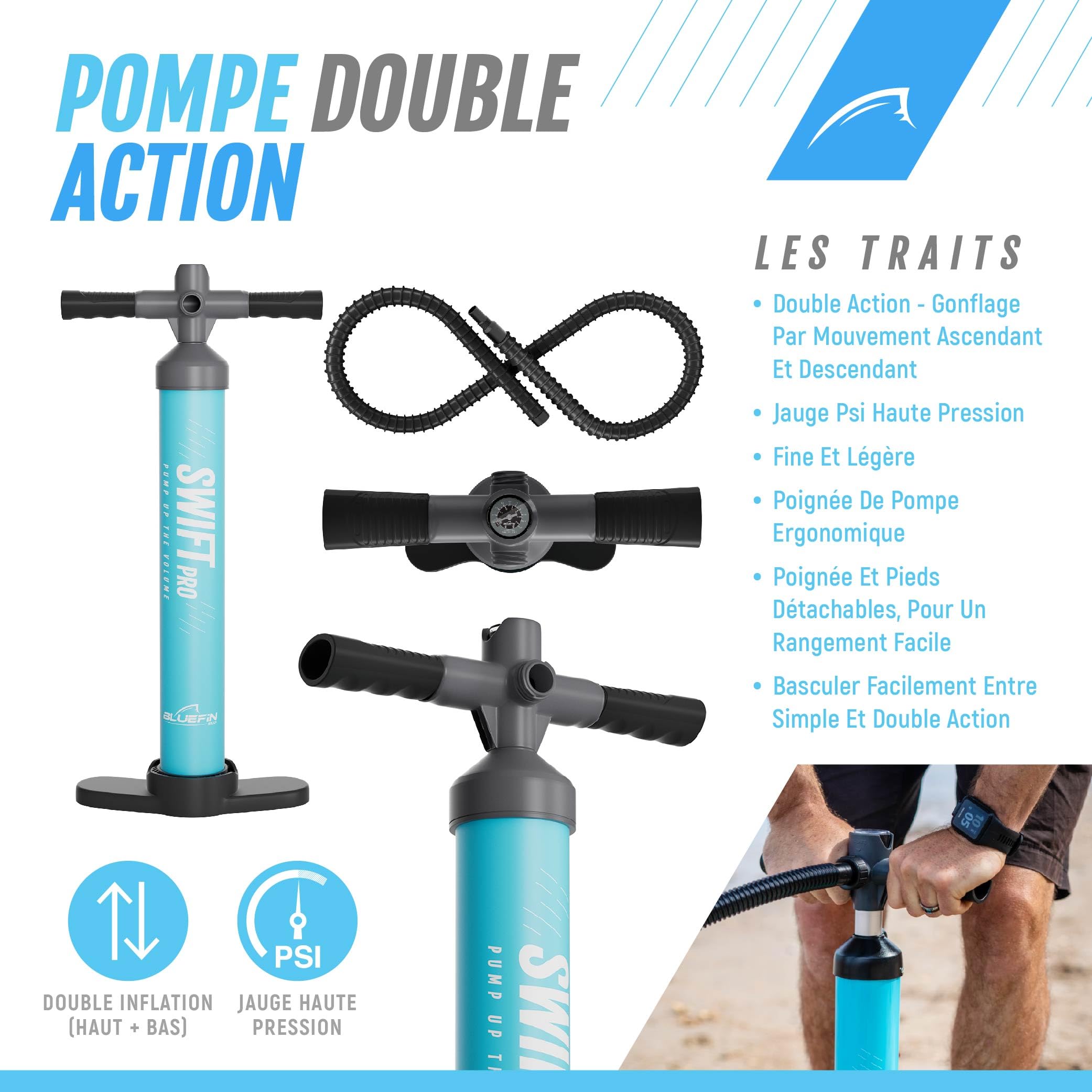 Bluefin SUP Cruise 10'8 | Planche à pagaie Adulte avec siège de Kayak | Bluefin Cruise Sup | Facile à Transporter | Conversion Kayak | Accessoires de Planche à pagaie Inclus