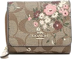 Amazon | [コーチ] アウトレット 三つ折り財布 SIGNATURE 花柄 ミニ