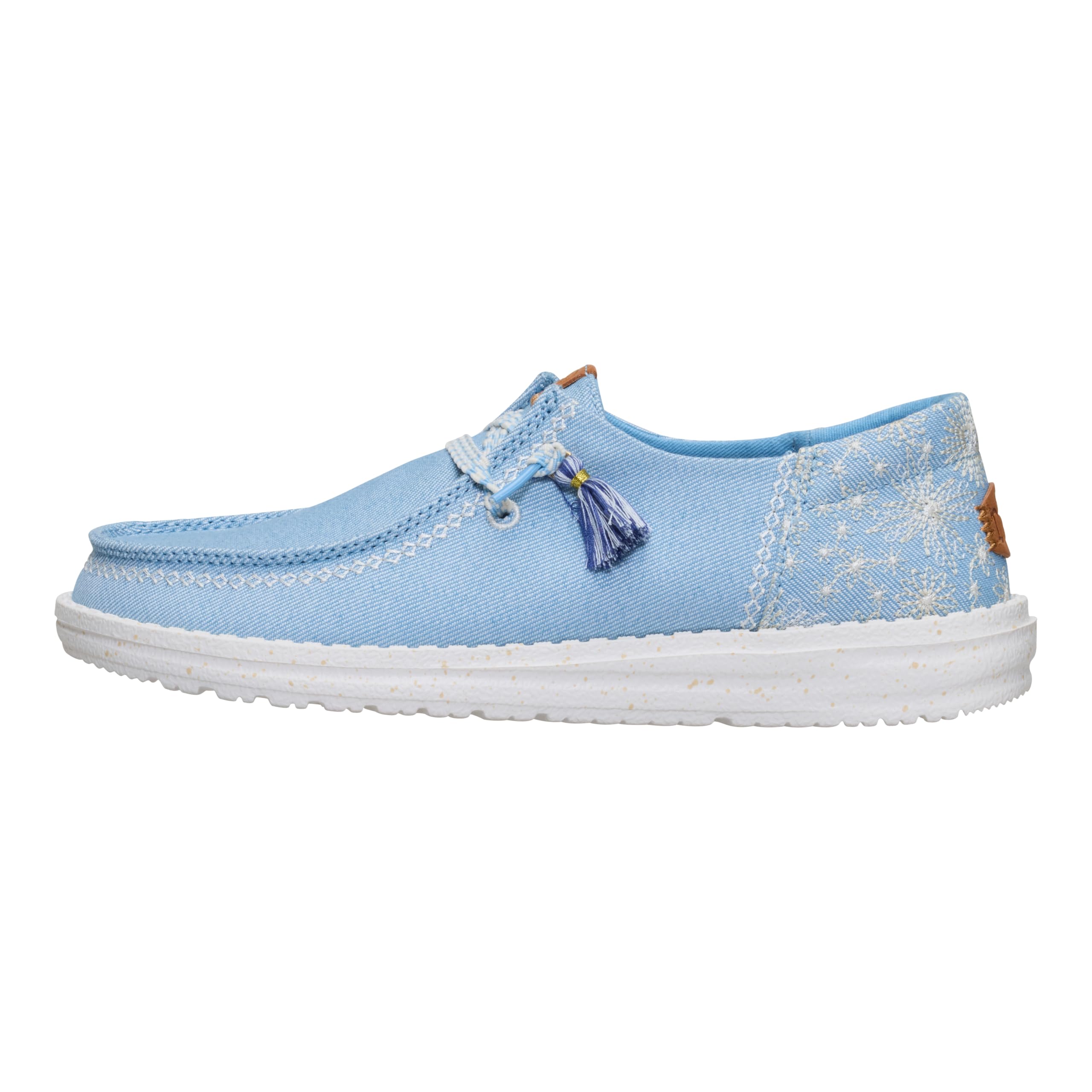 heydude Women's Wendy Funk Embroidered Floral Slip-On Loafers | Lightweight Comfortable Easy-On Casual Shoes-picture-31