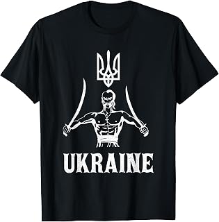 Ukraine Ukrainian Ukrainian Kiev Trysub Flag T-Shirt