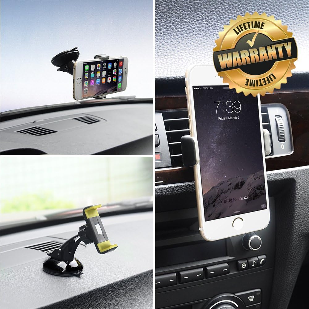 Clemagic Premier 3-in-1 Universal Mobile Phone Car Mount