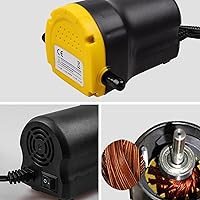 Vista 5 de Bomba extractora de aceite de 12V 60W, bomba de cambio de aceite mejorada, bomba extractora de transferencia de líquido diesel de succión