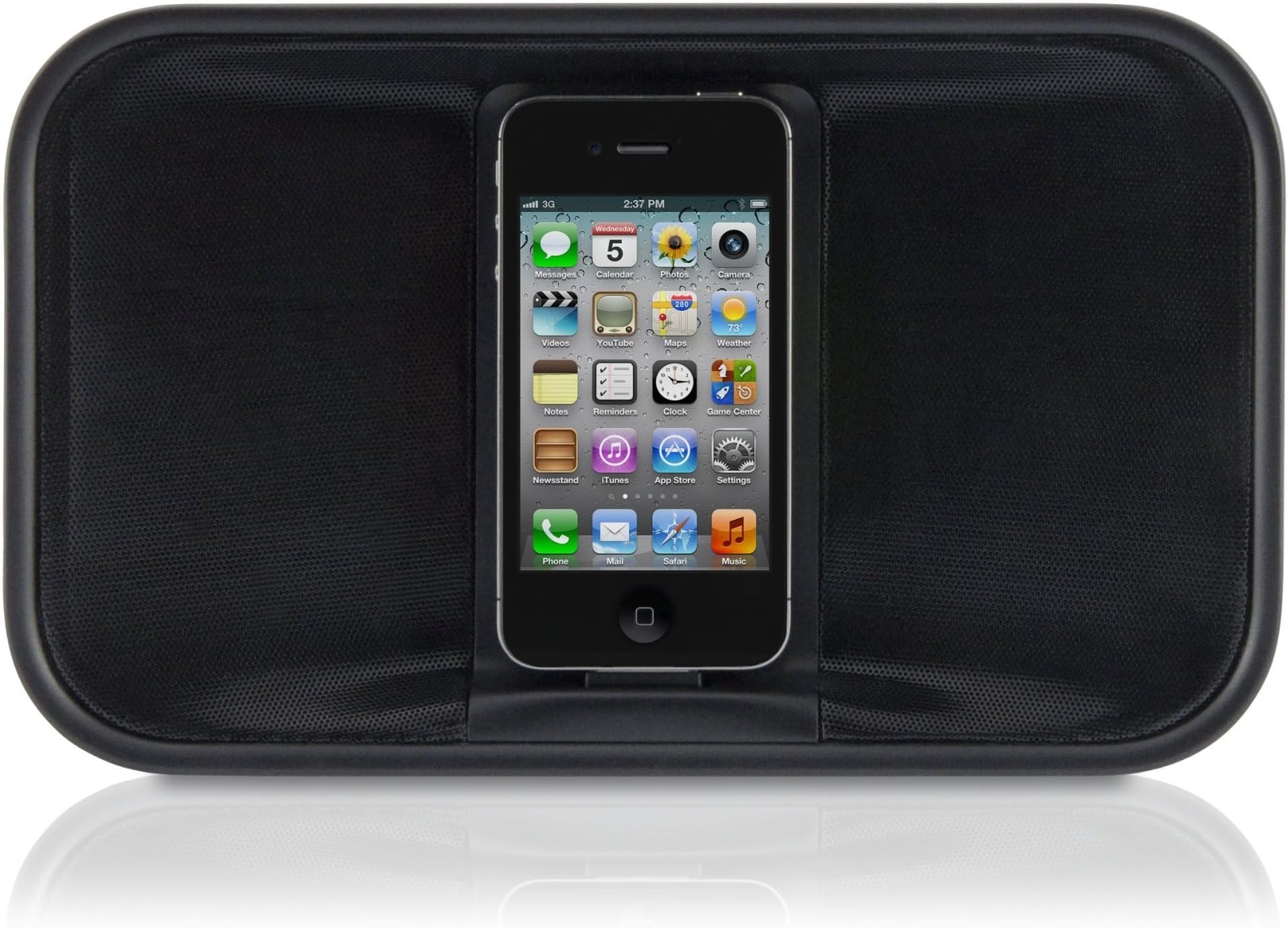 Memorex MA7221 Portable Stereo Speaker System for iPod and iPhone (Renewed)