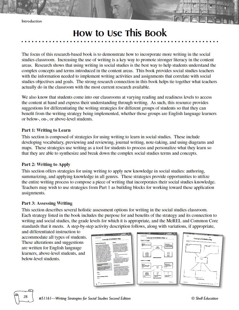 Writing Strategies for Social Studies (Writing Strategies for the Content Areas and Fiction) - Image 4