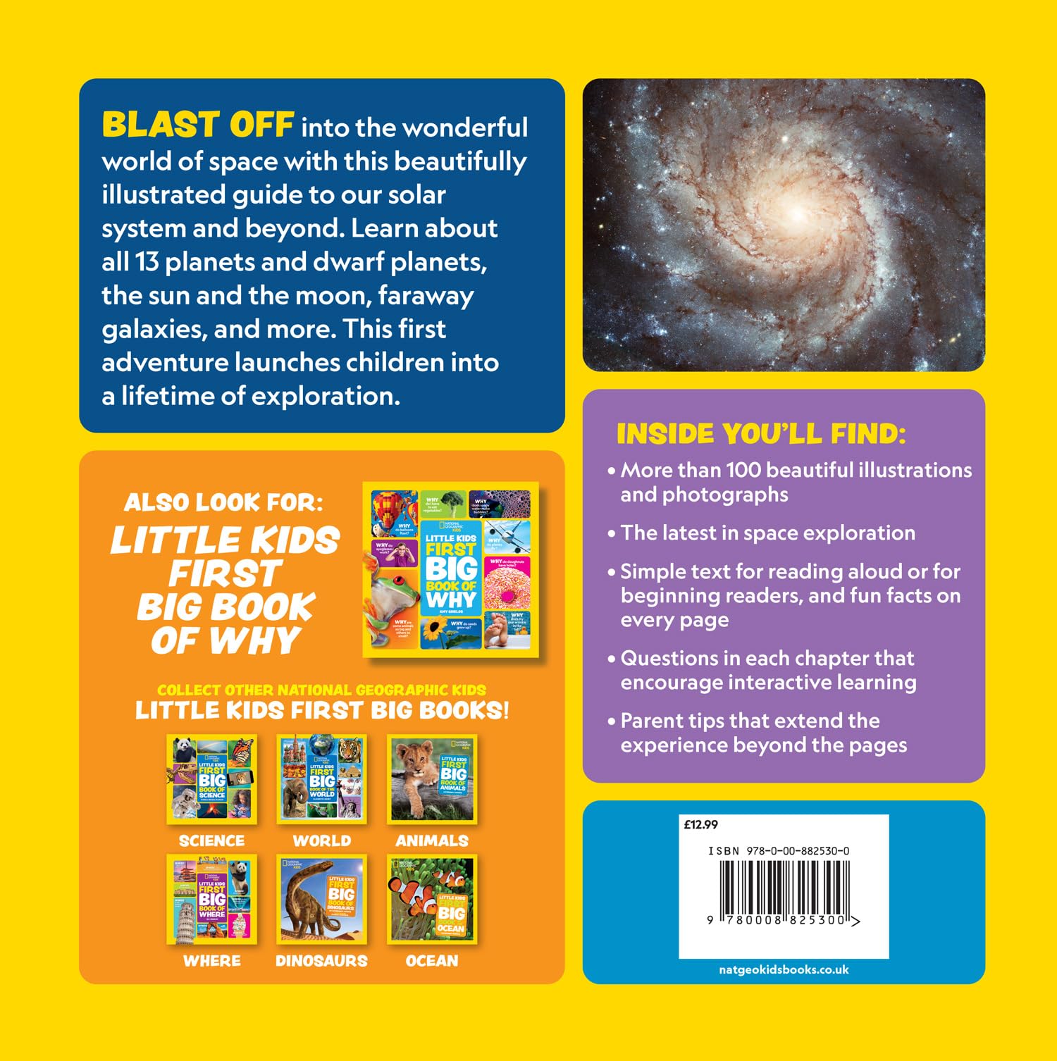 Little Kids First Big Book of Space: Fact-filled fun book about planets, stars and the universe (National Geographic Kids)