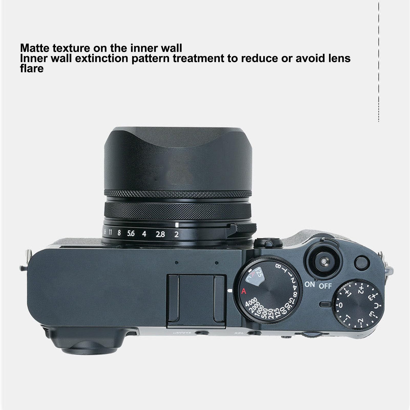 FUJI X100F おまけ付き Amazon | Acogedor Fuji X100VI & X-E5 用磁気スクエアメタルレンズ