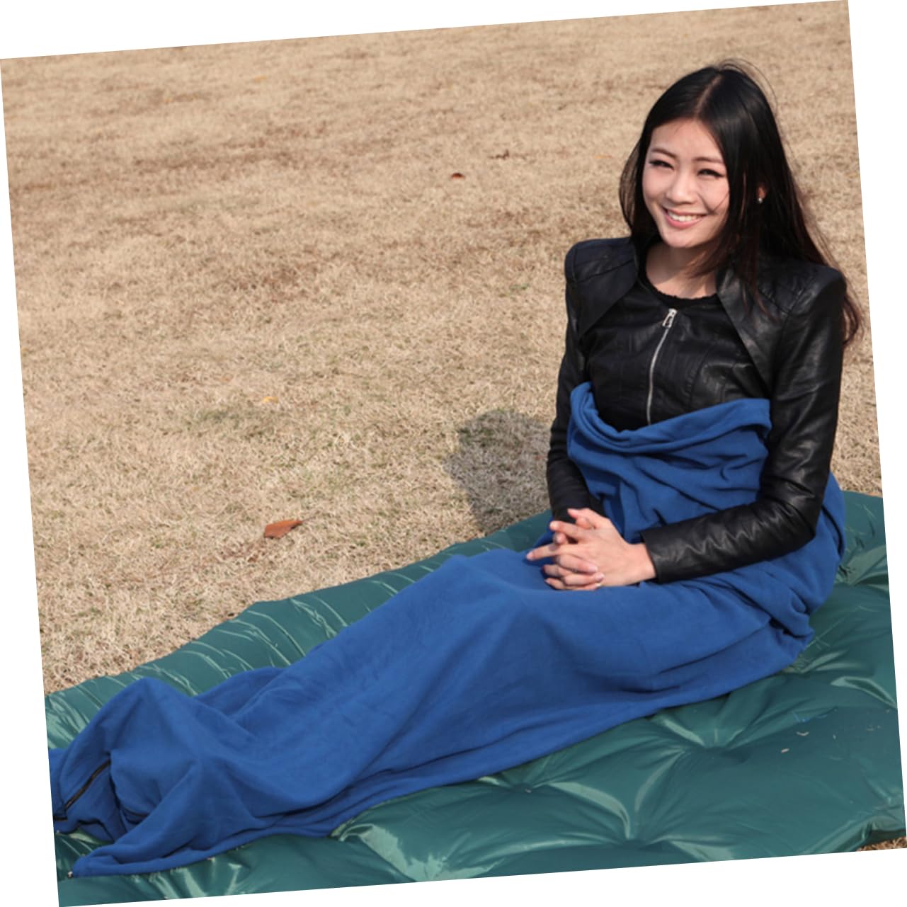 POPETPOP Waterproof Hiking Bag 180x75cm Sleeping Bag Liner for Cool Weather Camping