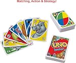Mattel Games UNO Junior Jeu de cartes avec 45 Cartes, Jouet pour Enfants 3 Années & En haut
