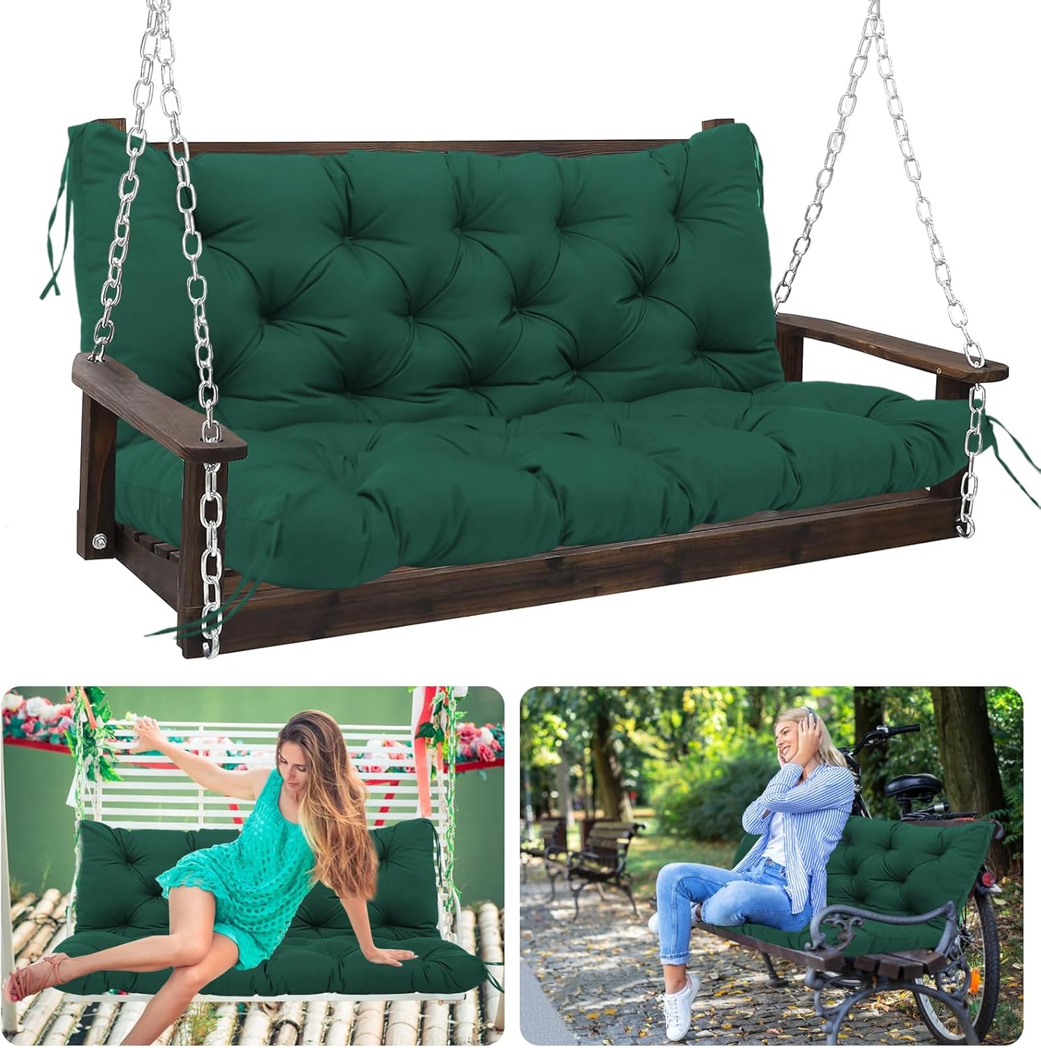 Swing Replacement Cushions Outdoor Porch Swing Cushions