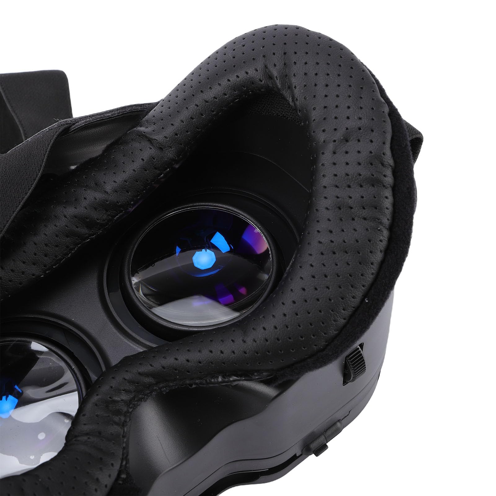 Asixxsix Casque VR, Lunettes de réalité Virtuelle 3D HD FOV 120° avec Contrôleur, Sangles de Tête Réglables, Lentilles Anti-lumière Bleue pour, Téléphones de 5 à 7 Pouces