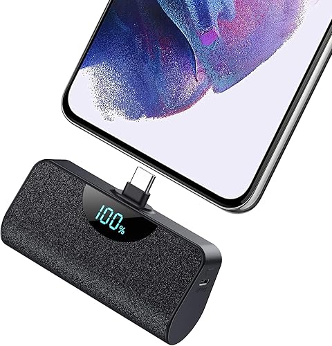 Miniatura 11 de Mini Portable Charger Power Bank for iPhone 17/16/15 Series, 5000mAh PD USB C Cell Phone Portable Power,Travel Essentials Battery Pack for iPhone