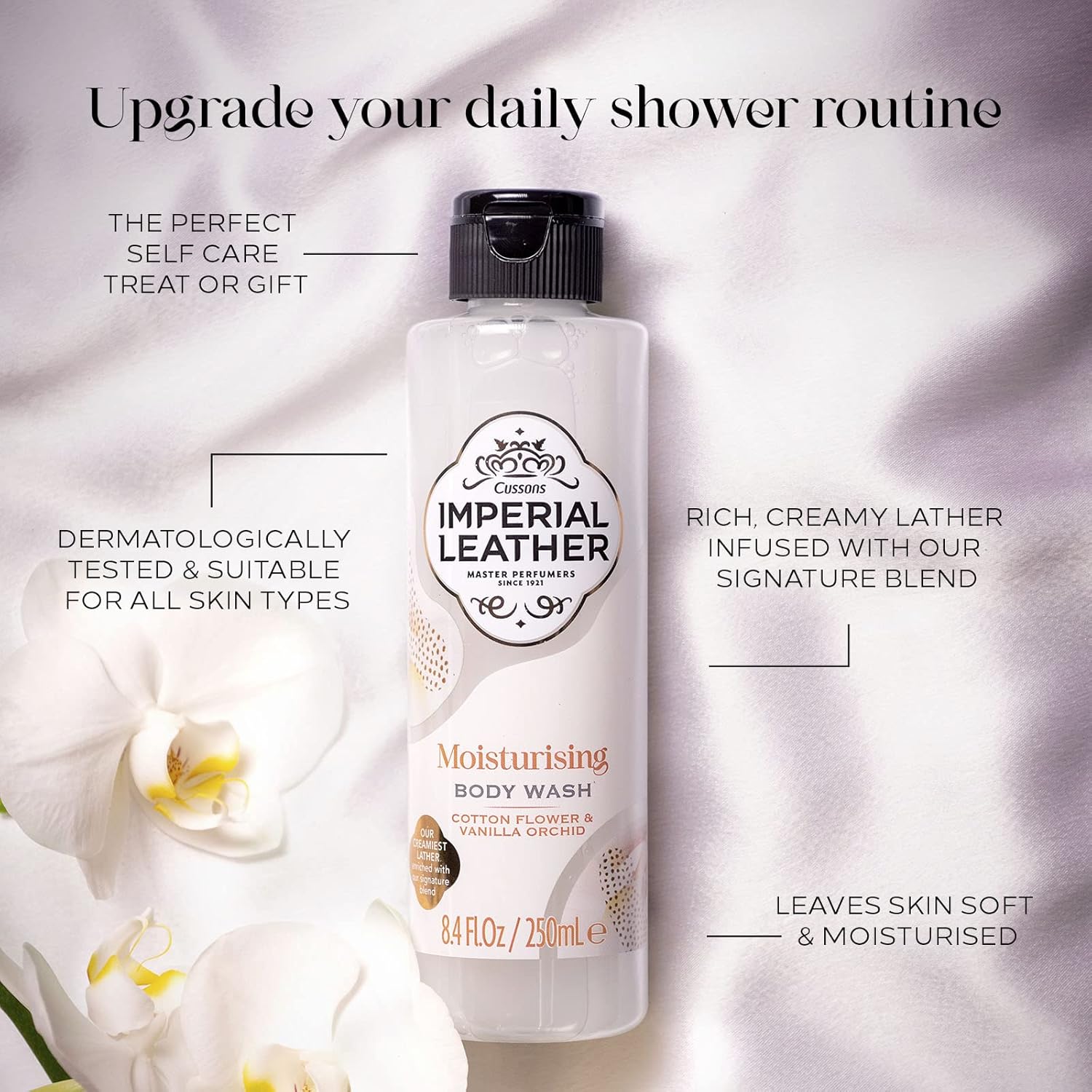 Imperial Leather Moisturising Shower Gel Cotton Flower & Vanilla