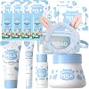 Milk Skin Care Sets & Kits - Milk Skincare Gift Set for Women Girlfriend,Pamper Gift Travel Facial Kits for Women with Cleanser,Serum,Cream,Eye Cream,Facial & lip & Eye Mask,Moisturising,Nourish