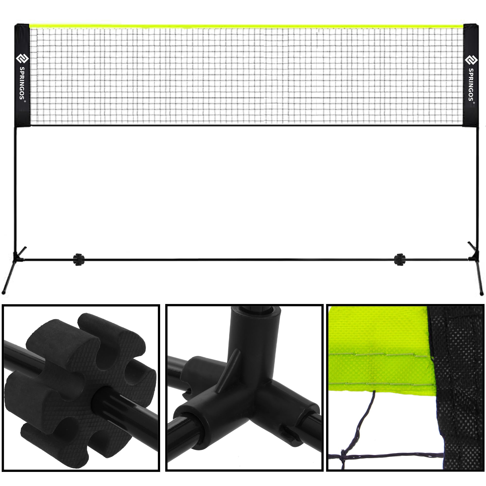 SPRINGOS Filet de badminton