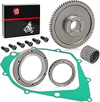 Vista 5 de Kit de Embrague de Arranque+Rodamiento Unidireccional+Engranaje Intermedio para YAMAHA 1987-2014 Raptor Warrior Big Bear Moto 4 350 YFM350 1994-1998