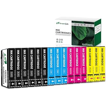 Compatible 603XL Printer Cartridges Compatible with Epson 603 Ink Cartridges for Expression Home XP-2100 XP-2105 XP-3100 XP-3105 XP-4100 XP-4155 Workforce WF-2810 WF-2830 Pack of 15