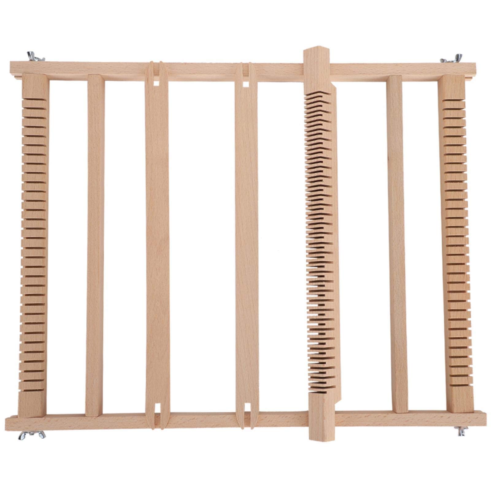 Kit telaio per tessitura Materiale in legno lucido per sciarpe da tessitura