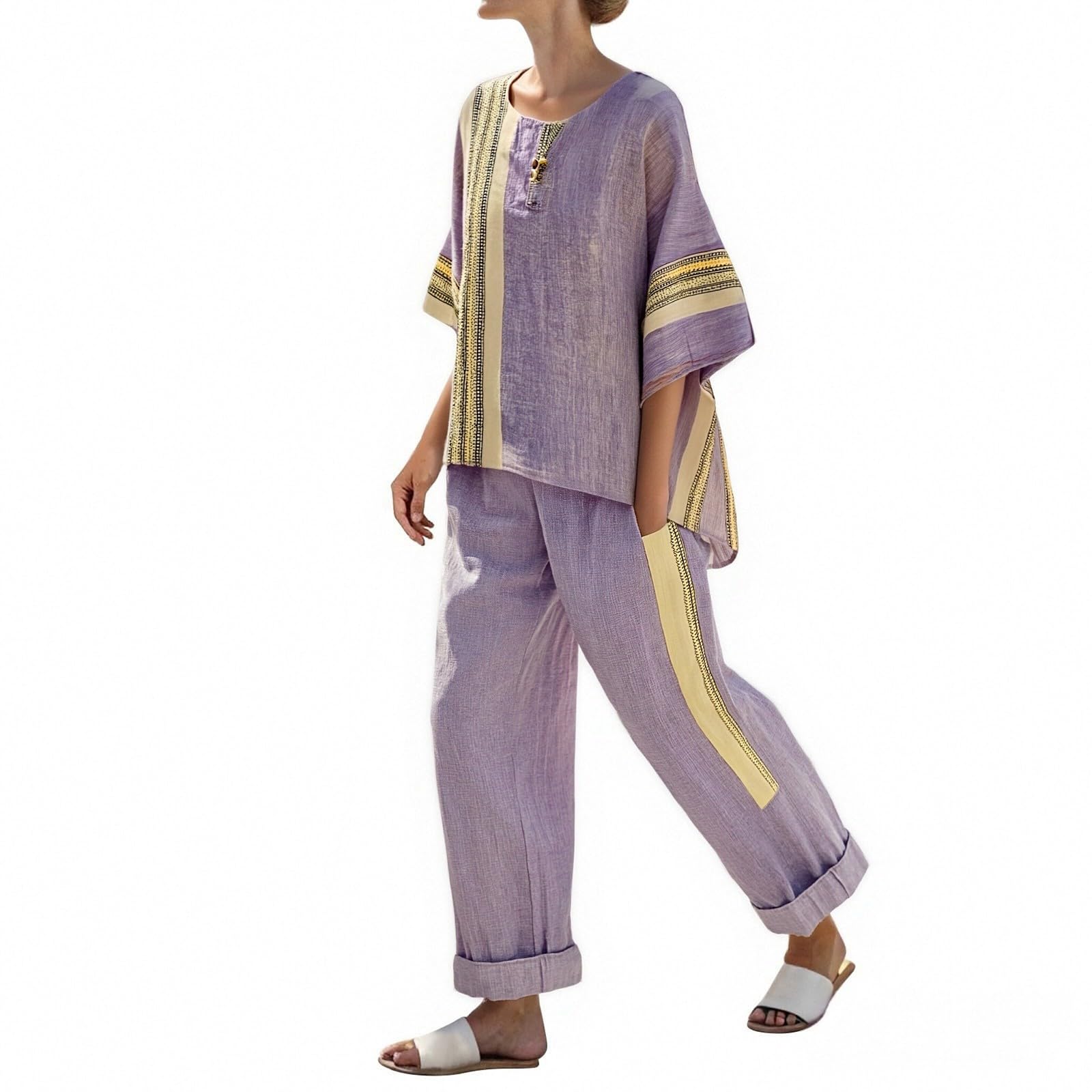 Conjunto Deportivo de 2 Piezas para Mujer Casual y Pantalones Chndalropa Mujer Primavera veranoSencillo y Atemporal
