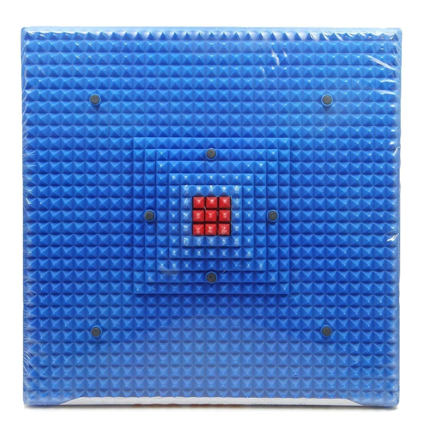 DP-Acupressure Mat for Foot Pain Acupressure Mats Pointed Board Plate Pyramid (Blue)