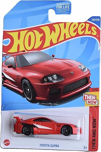 Hot Wheels Toyota Supra Rojo 220/250 (tarjeta larga) HCV16 2022