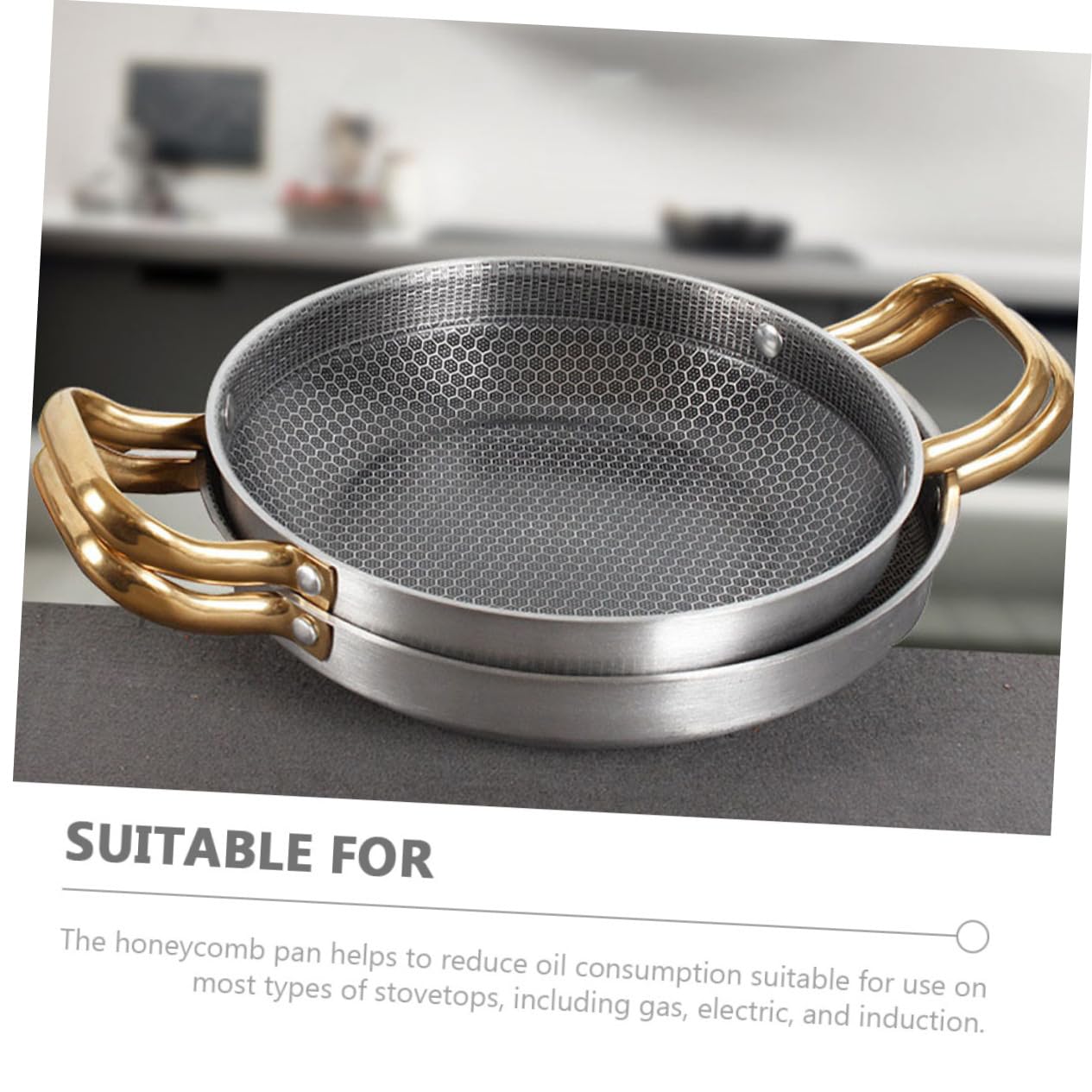 Amazon | HAKIDZEL 24cm ステンレススチールパン ノンスティック