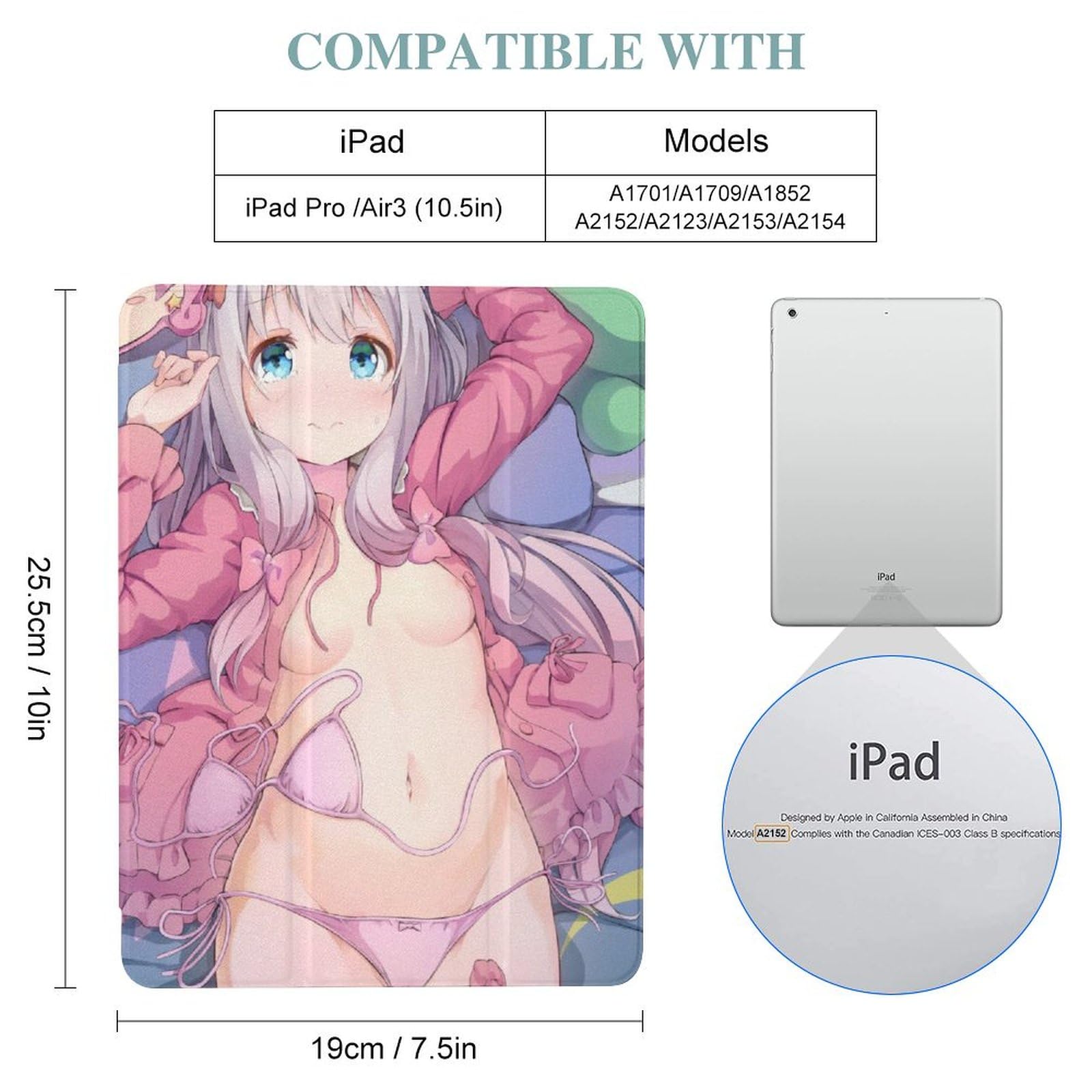 Amazon.co.jp: エロマンガ先生 和泉紗霧タブレットケース IPadケース