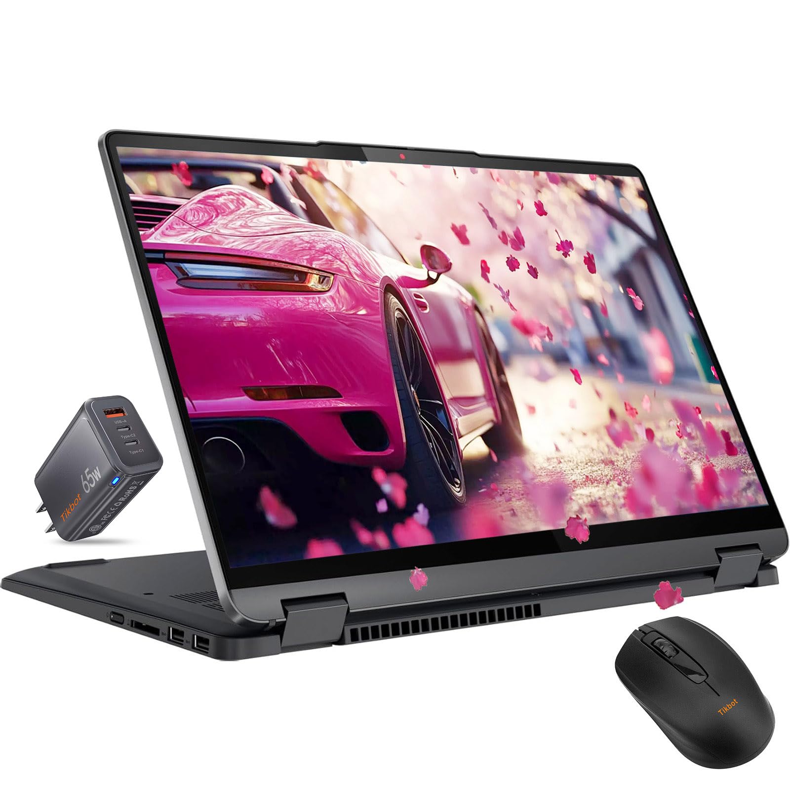 Lenovo Flex 5i Chromebook Touchscreen Laptop - Intel Core i3-1315U -14” FHD Touch - Backlit Keyboard - 8GB RAM -256GB SSD - 2in1 Tablet School Google