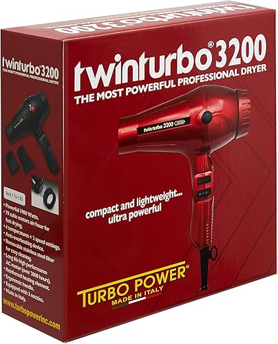 Miniatura 4 de Turbo Power Twin Turbo 3200 RED Salud y belleza