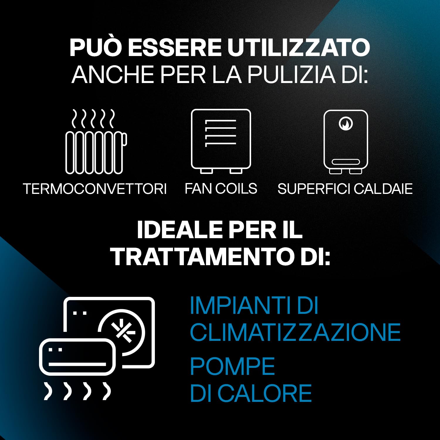 Errecom Clima-Net, Maxi Formato 1 Litro, Detergente per Climatizzatori, Filtri, Batterie Alettate, Deflettori e Unità esterne, Pulizia Profonda Condizionatore, Rimuove Sporco e Cattivi Odori, 1 L
