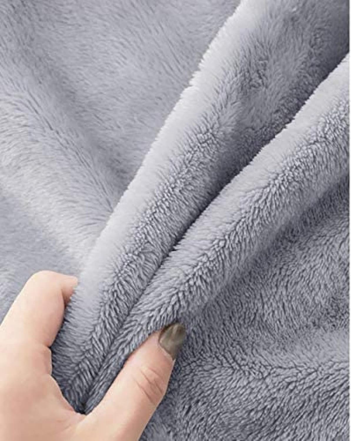 冬の快適な着物浴衣サンゴフリースカップルショール襟厚く長く寝間着部屋着,灰色の女性,大きい