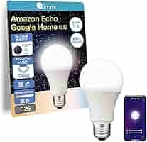 Amazon | 【Amazon Alexa認定】 +Style LED電球 (E26/調光・調色