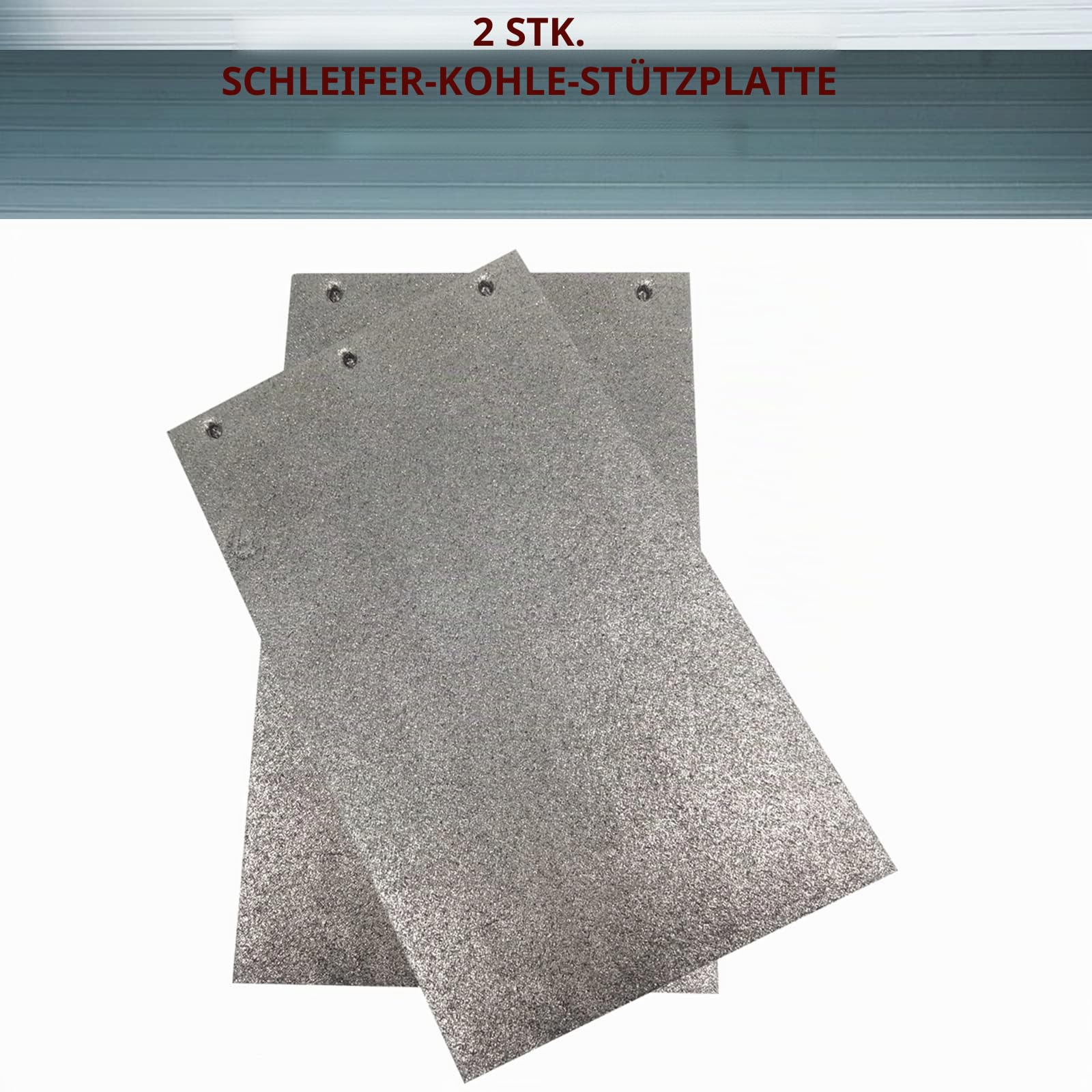 2 Stück 171 x 110 x 2 mm Karbon-Trägerplatte, Elektrowerkzeuge, Schleifmotor-Ersatzteil, Polierer, Karbonplatte, für Makita 9403 Bandschleifer, Ersatzteil