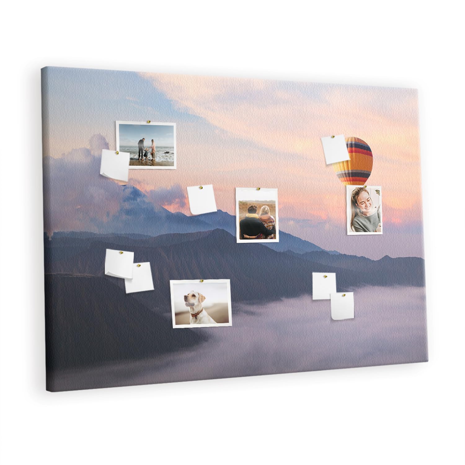 Planche horizontale liège grand format tableau mural bureau maison école