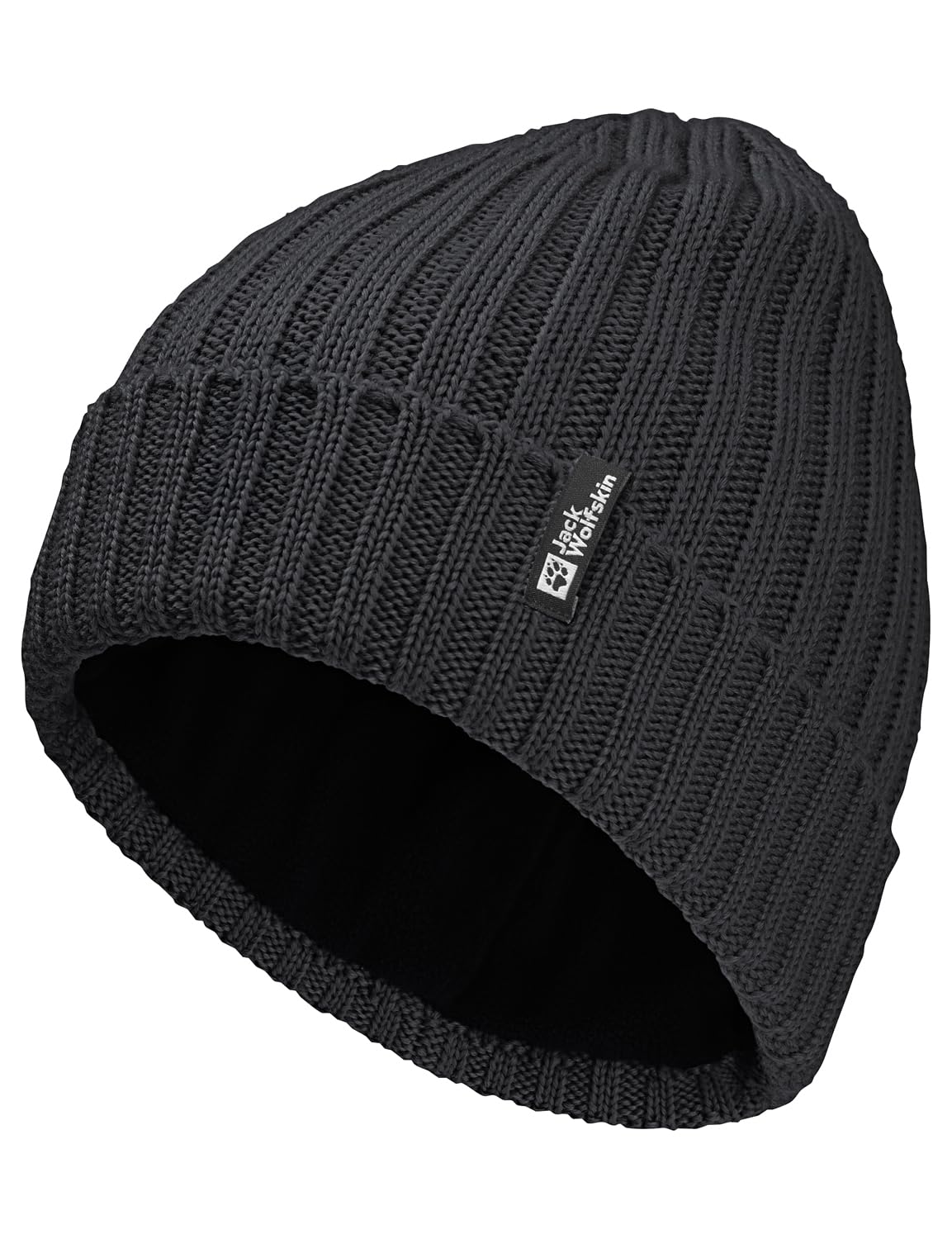 Jack Wolfskin Unisex Rib Knit Beanie Hat