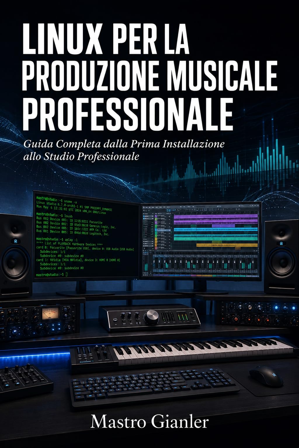 Linux pour la production musicale livre de configuration home studio faible latence