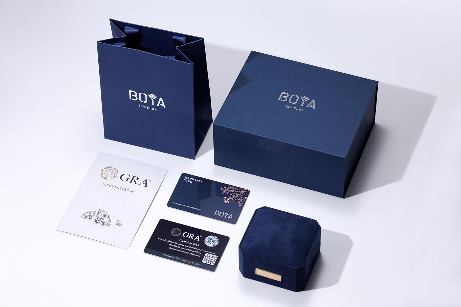 boya Moissanite Necklace, 0.5-1 Carat Necklaces for Women, Dancing Necklace, D Color VVS1 Round Pendant Jewelry, Mother's Day Jewelry Gifts for Women Mom/Wife - Image 7