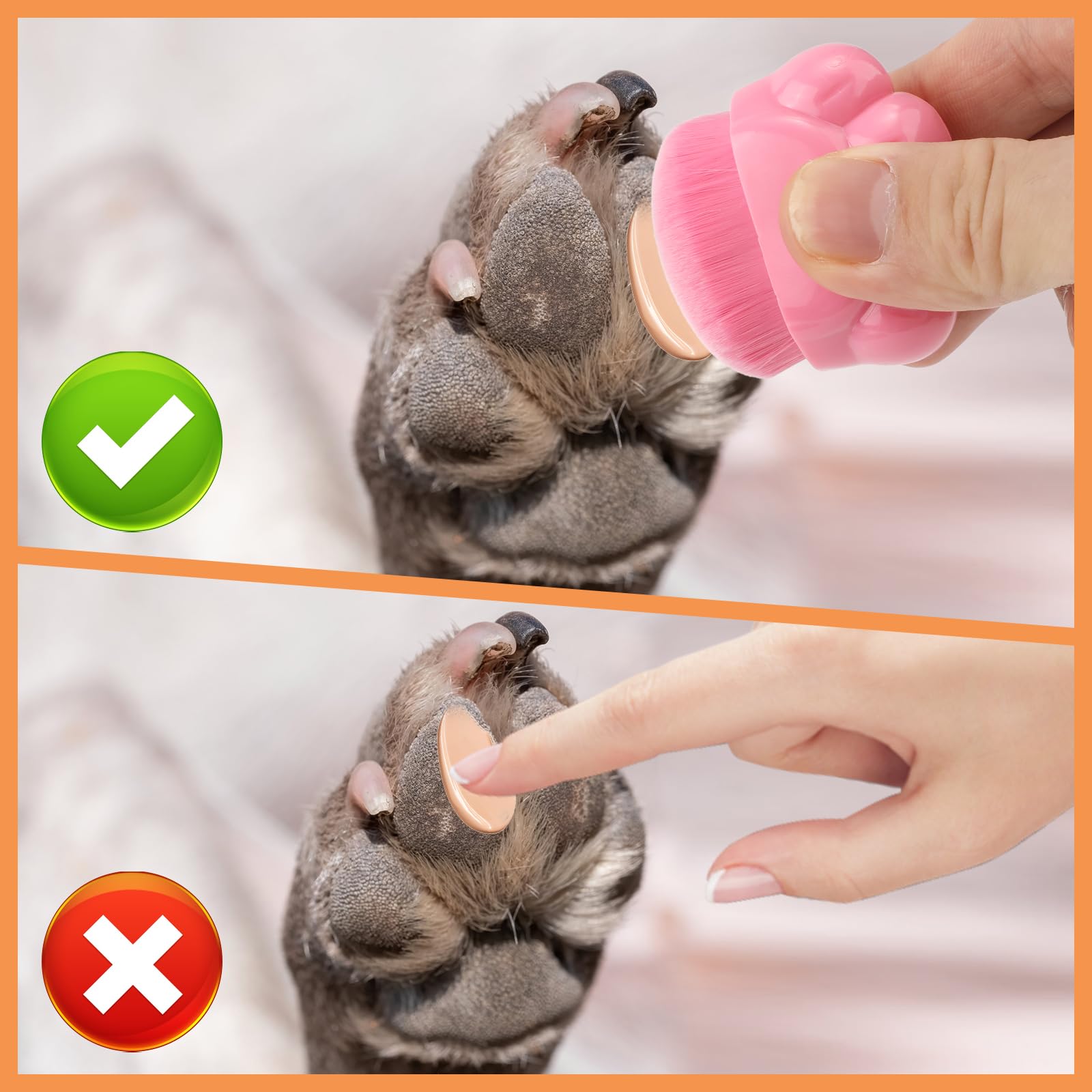 3pcs Dog Paw Balm Brush - Image 4